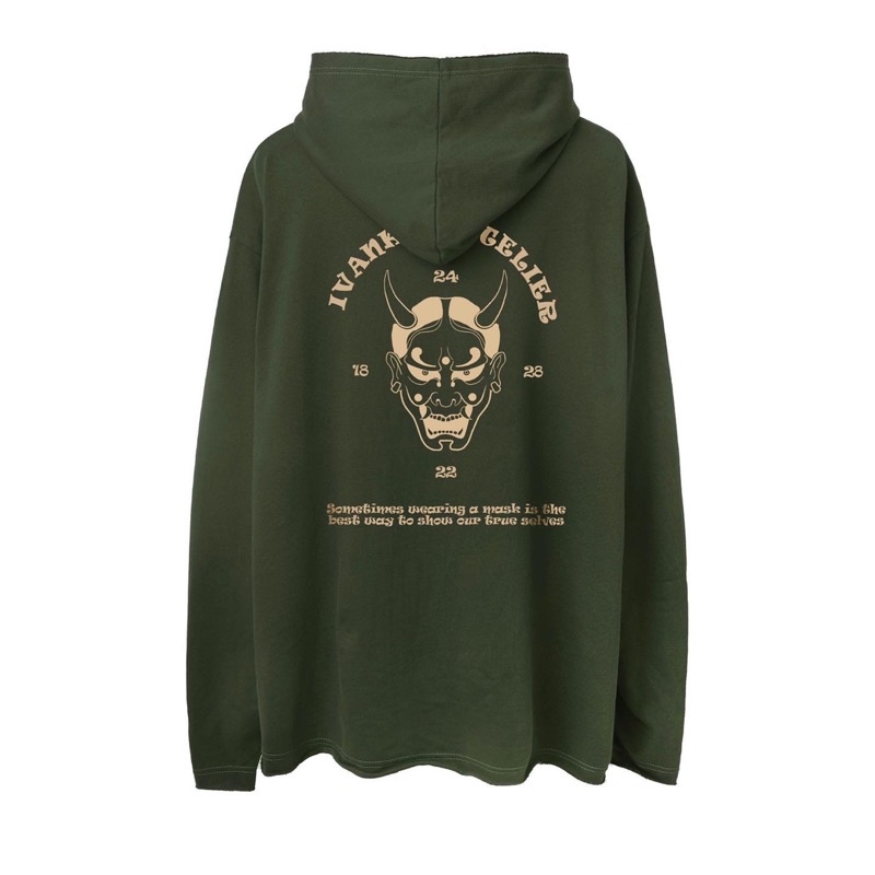 Áo Hoodie Ivankov Hoodie Oni Mask