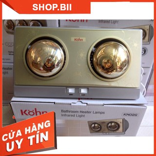 [HÀNG CHÍNH HÃNG] Đèn sưởi Kohn 2 bóng KN02G Bảo Hành 5 Năm, Bóng Hỏng 1 Đổi 1