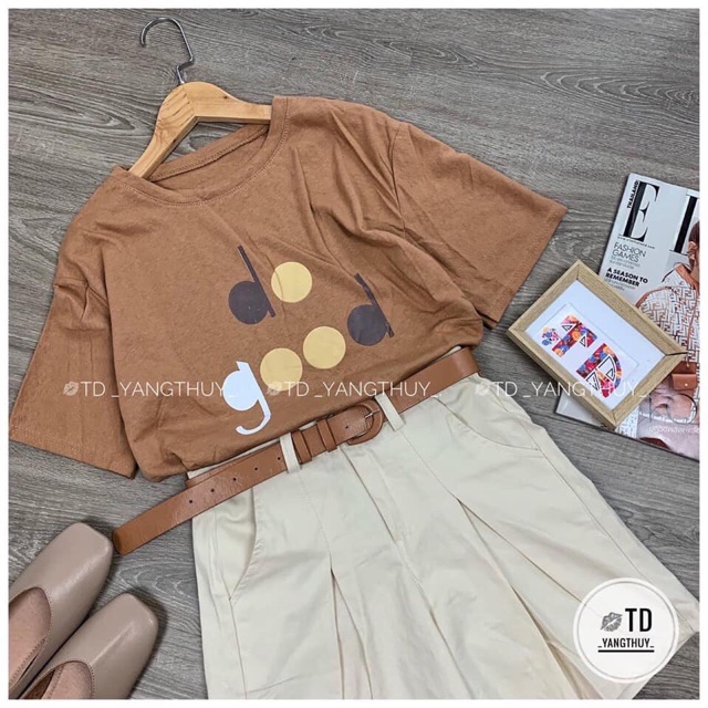 SỈ Set Áo phông + quần sooc + đai hàng 💋Quảng châu cao cấp 💋 ❤️ Freeship❤️