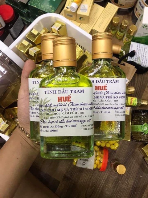 Tinh dầu tràm Huế 100ml dùng cho trẻ sơ sinh