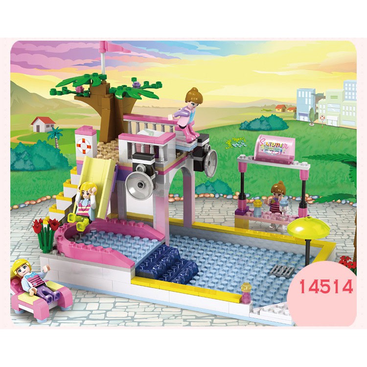 Đồ chơi bé gái Công viên Tuổi Thơ 14514 LEGOSTYLE