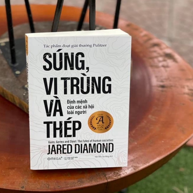 Sách &gt; Súng, Vi Trùng Và Thép - Định Mệnh Của Các Xã Hội Loài Người | Jared Diamond (Tái Bản Mới Nhất)