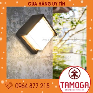 Đèn Led treo tường gắn tường, hình thoi ngoài trời trong nhà Led 20W 3500K DL 1013