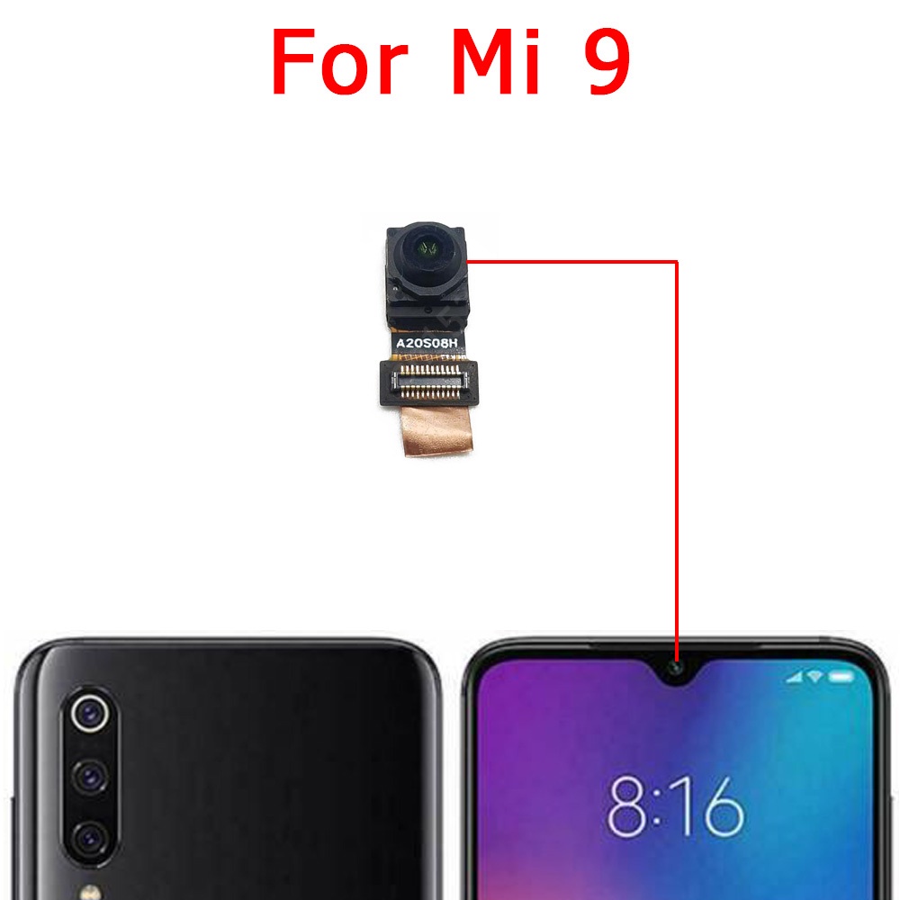 Camera Trước Thay Thế Cho Điện Thoại Xiaomi Mi 8 Lite 9 SE 9T 10T Pro 10 Ultra 6