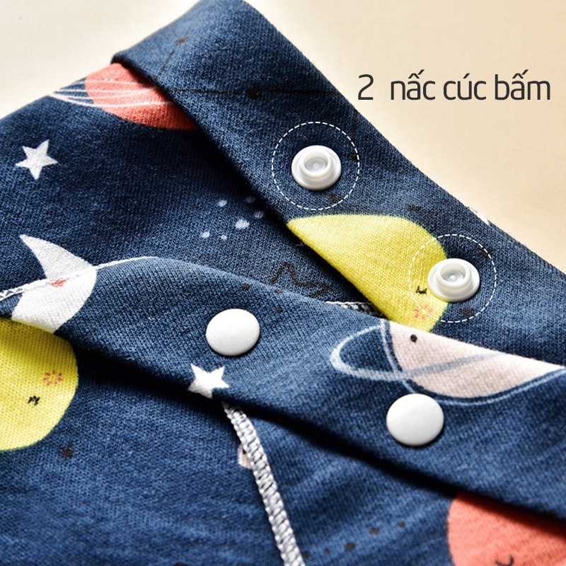 Set 3 yếm tam giác cotton cao cấp Insular TK162059