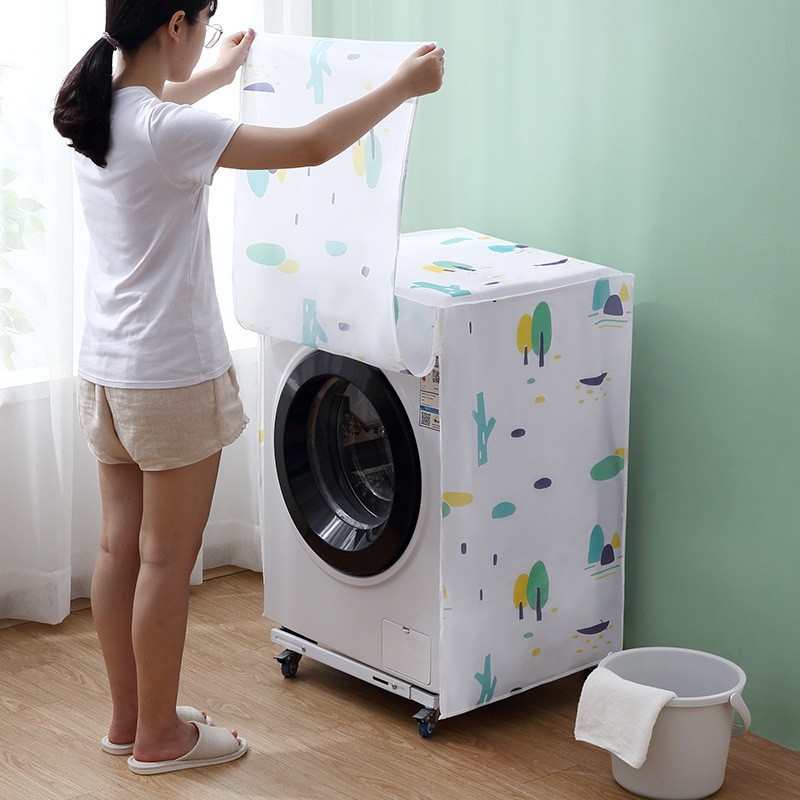 Vỏ bọc máy giặt cửa ngang chất liệu PEVA cao cấp, chống thấm nước (BMG03)