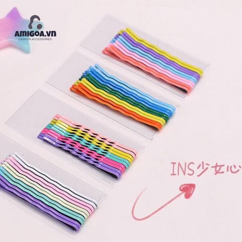 Kẹp Tóc Phun Sơn Nhám Đa Năng Đơn Giản