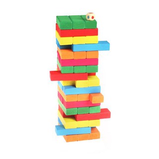 [ BỘ RÚT GỖ màu Domino ] - PHÁT TRIỂN TƯ DUY, KÍCH THÍCH SÁNG TẠO bộ rút gỗ màu domino