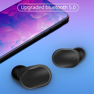 【Flash.】 M1 A6S TWS Bluetooth điện thoại Tai nghe Earbud âm thanh nổi không dây Tai nghe thể thao có hộp đựng pin