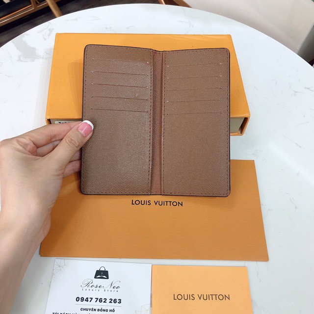 [Ảnh thật] Ví card holder LV SUPER VIP‼️fullbox ví đựng thẻ nam nữ đều dùng được Louis Vuitton