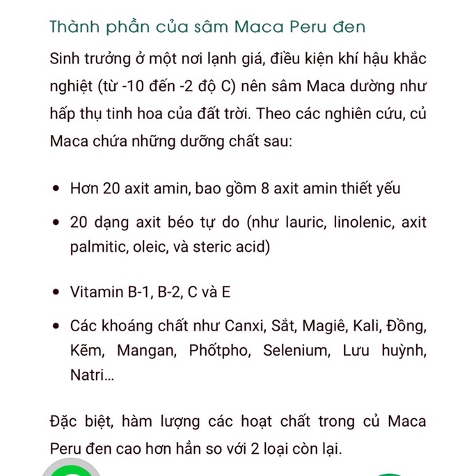 500Gr Bột Sâm Macca Đen Peru Bổ Dưỡng Cho Sức Khoẻ