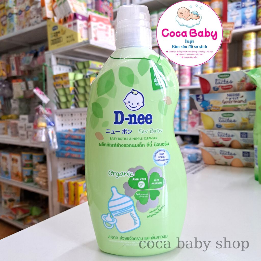 Nước rửa bình sữa DNEE ORGANIC chai 620ML,chai 500ML ,túi 600ML  loại 1 date mới nhất