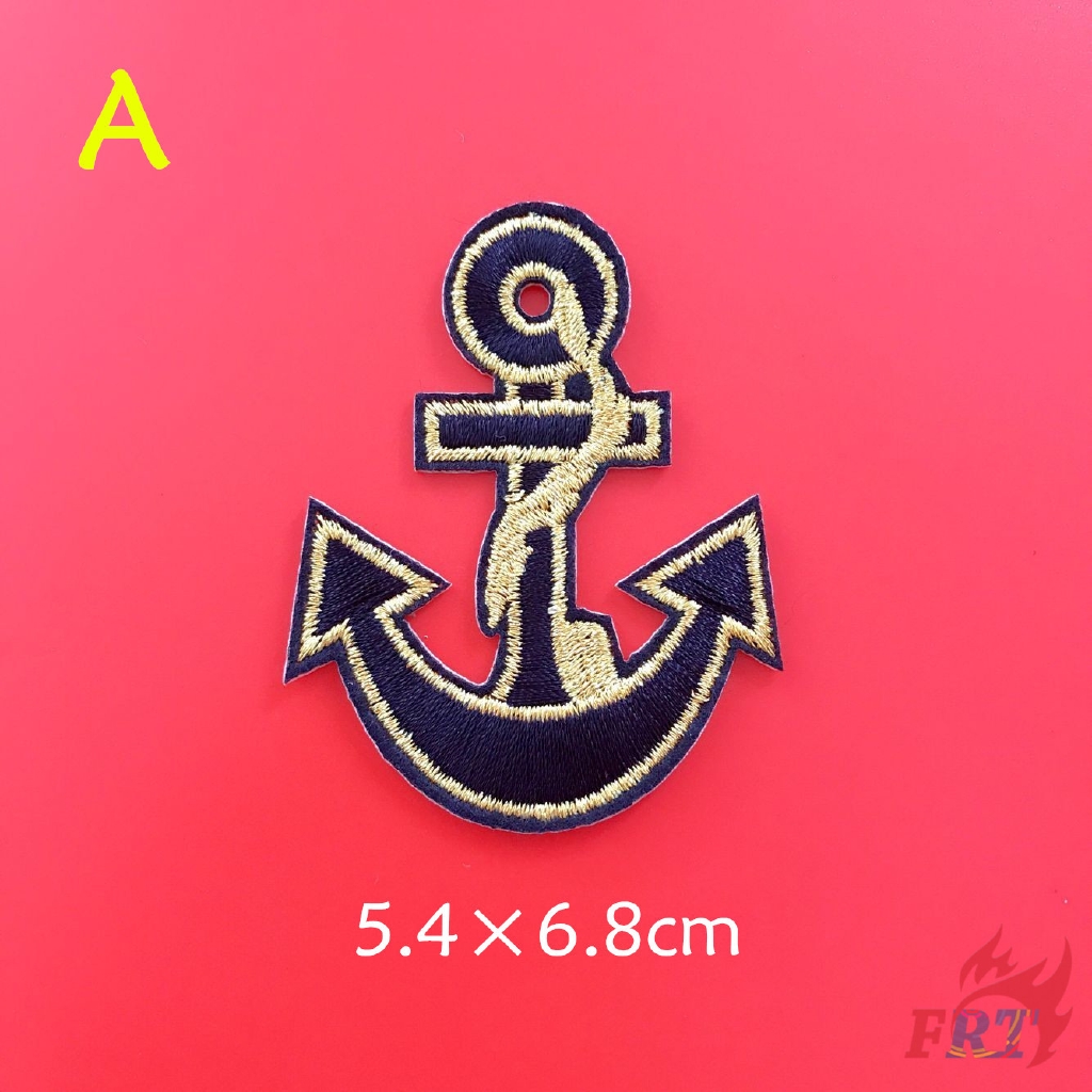 ☸ Miếng Vá Mỏ Neo Thể Thao Ngoài Trời - Miếng Vá Neo ☸ 1 Sticker Ủi Thêu Hình Huy Hiệu