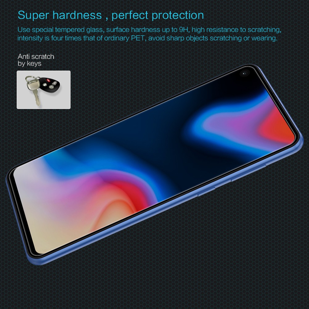 [Ảnh Thật] Kính CL Samsung A8s, A9 Pro 2019 Cường Lực 2.5D Không FULL, 9H-0.26mm