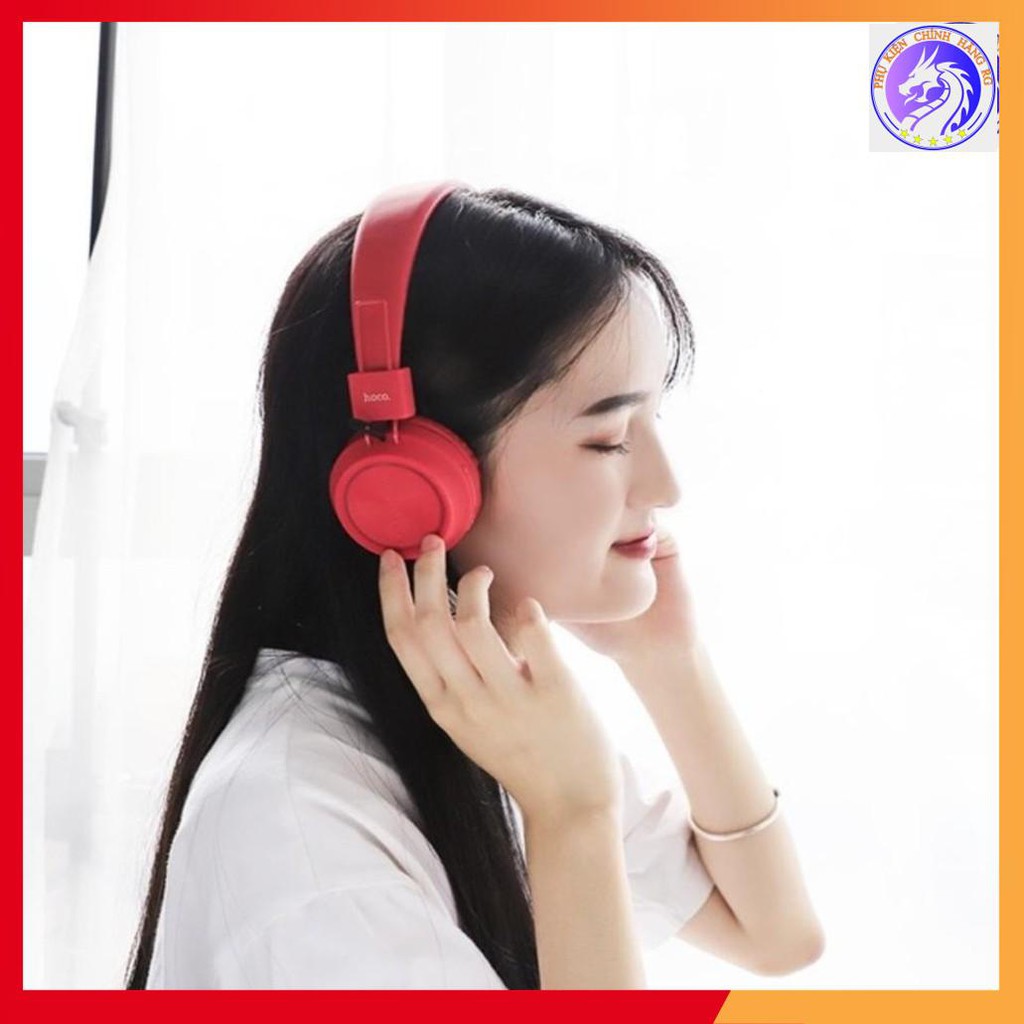 Tai nghe chụp tai bluetooth Hoco W25 chính hãng | BigBuy360 - bigbuy360.vn