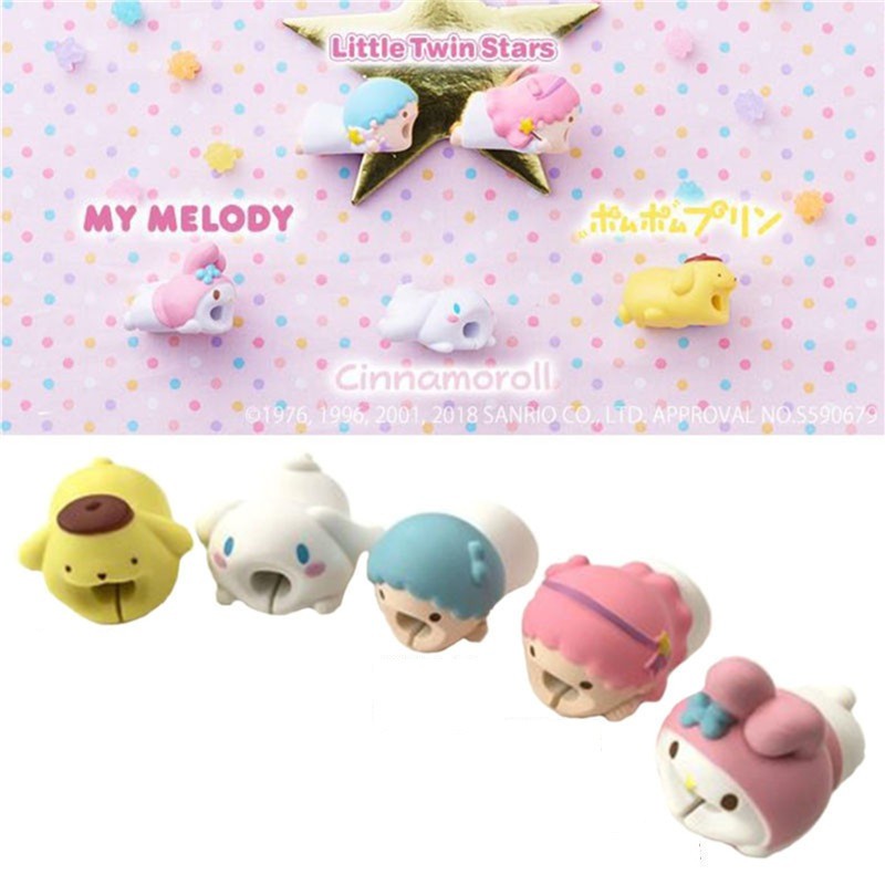 Phụ Kiện Bảo Vệ Dây Cáp Sạc Iphone Hình Động Vật Dễ Thương