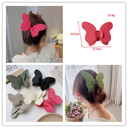 Kẹp Tóc Hình Con Bướm Màu Sắc Ngọt Ngào Thời Trang Cho Nữ