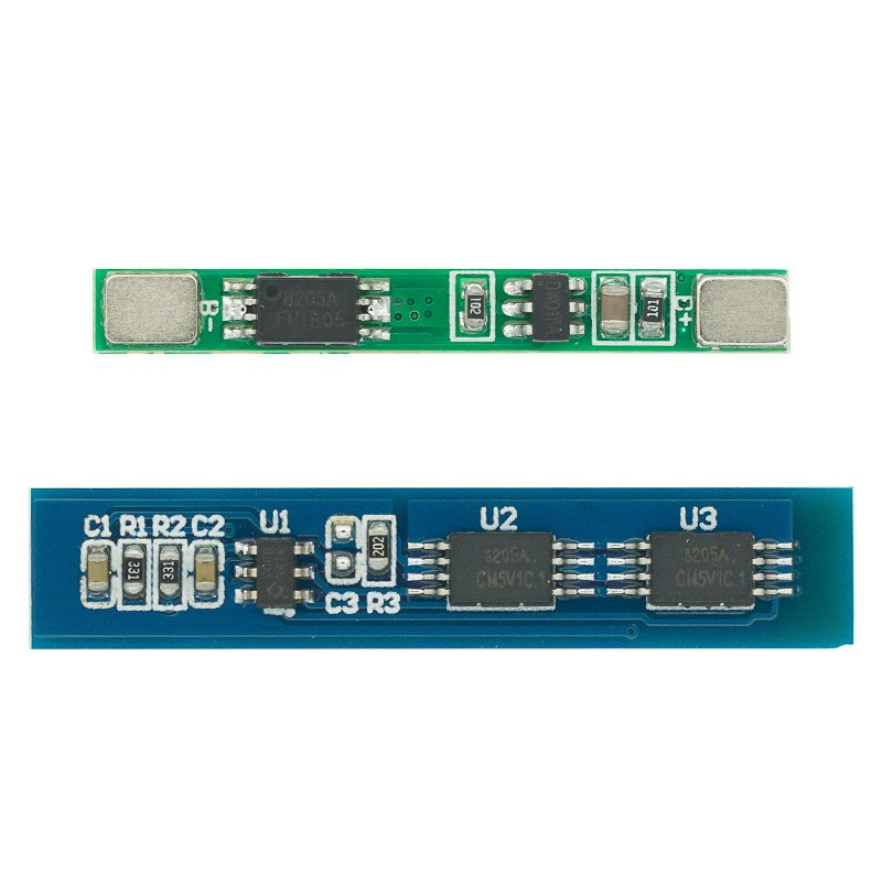[Mã Cls2404A Giảm 30K Đơn 150K] Bảng Mạch Bảo Vệ Pin Li - Ion Bms Pcm 1S 3.7V 3A / 2S 3A Cho Pin Lithium - Ion Mới