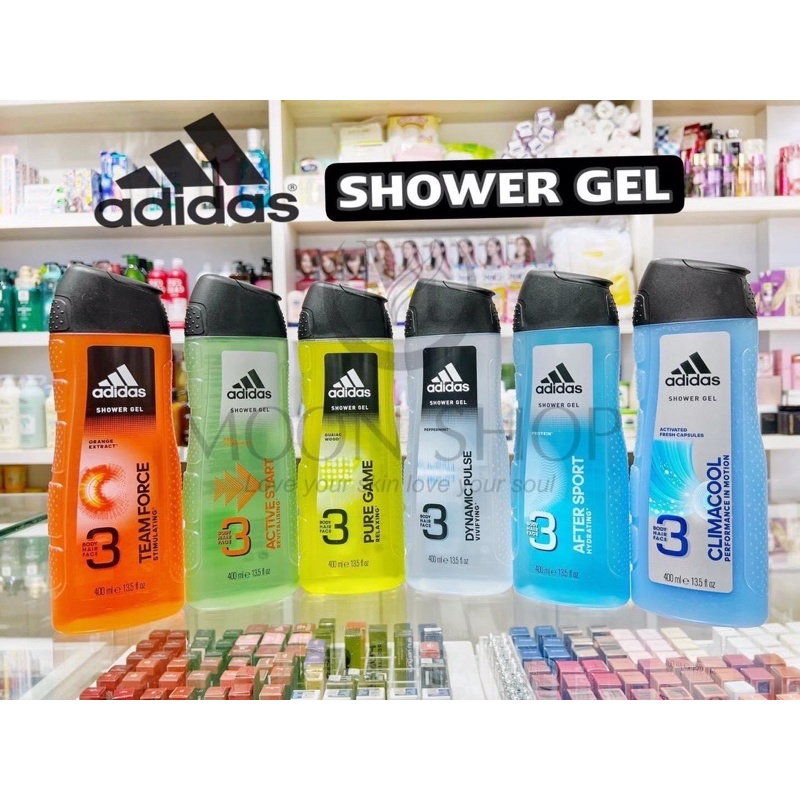 SỮA TẮM NAM ADIDAS 3IN1 BODY HAIR FACE