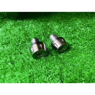 Gù ghi đông inox 304, 2 viền 5 giọt nước gắn được nhiều loại xe
