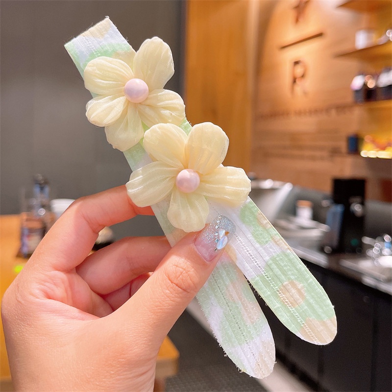 Băng Đô Cài Tóc Thời Trang Hè Xinh Xắn Cho Bé Gái