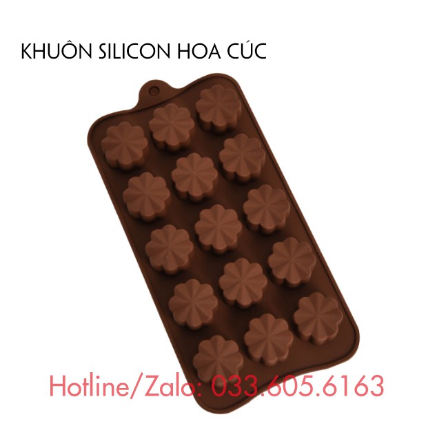 Khuôn Silicon làm bánh đa năng hình con Heo - hình Hoa Hồng - hình Hoa Cúc