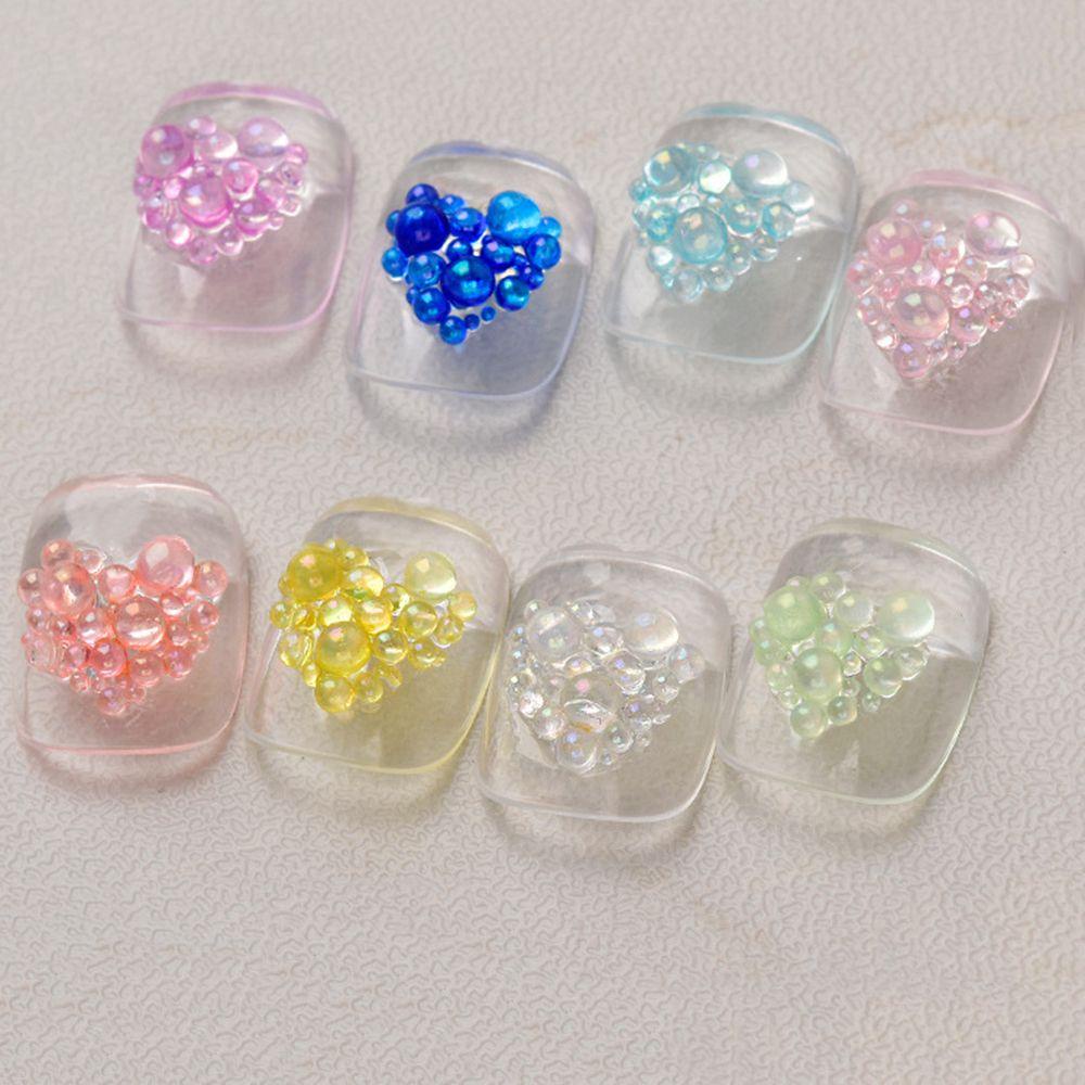 AROMA Hạt Đá 3D Lấp Lánh Nhiều Kích Cỡ Trang Trí Móng Nghệ Thuật