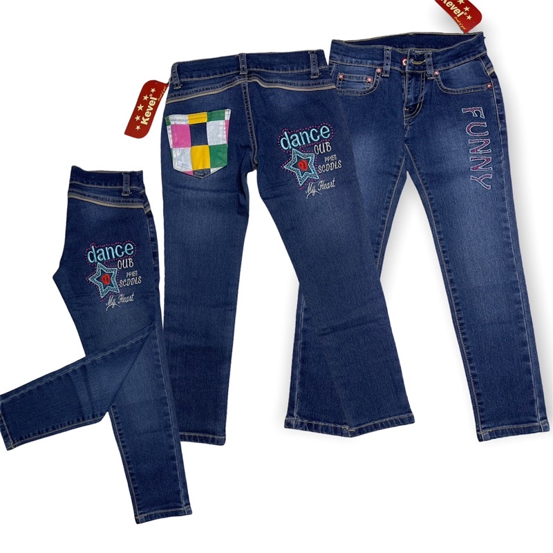 Quần jeans + kaki  Bé Gái Hàng VNXK chất xịn ( size 2y- 14/16y