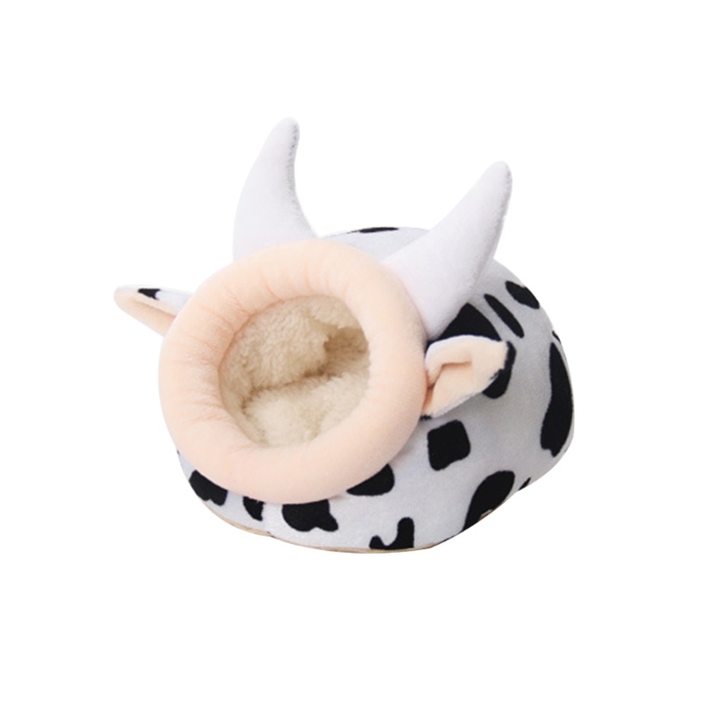 Giường ngủ bằng vải bông mềm ấm áp hình chuột hamster dễ thương cho thú cưng
