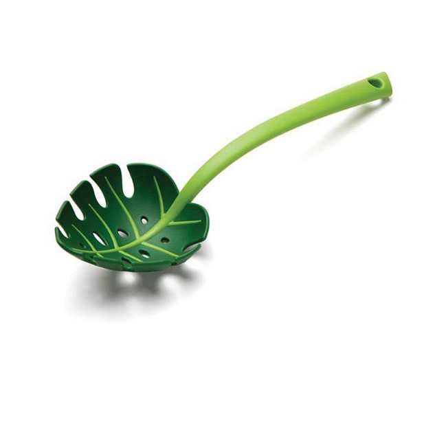 Vá Muông Vớt Thức Ăn Hình Dạng Chiếc Lá Tiện Lợi