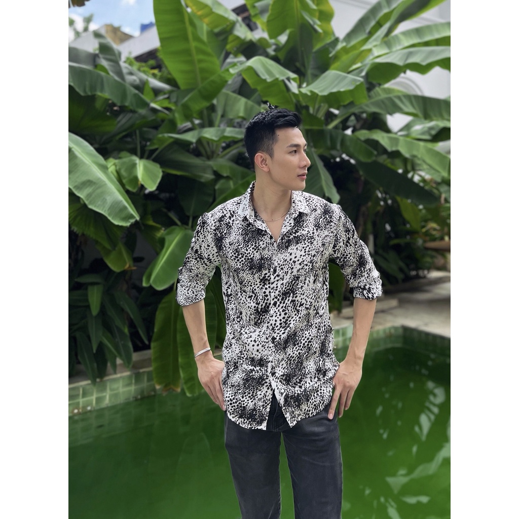 Sơ mi nam dài tay vải lụa cao cấp S23