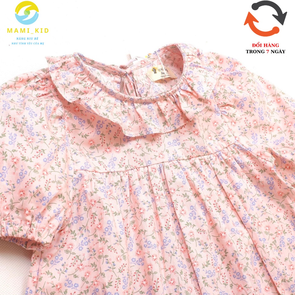 váy xinh cho bé gái siêu mát 1-7 tuổi, (ẢNH THẬT ), mamikid