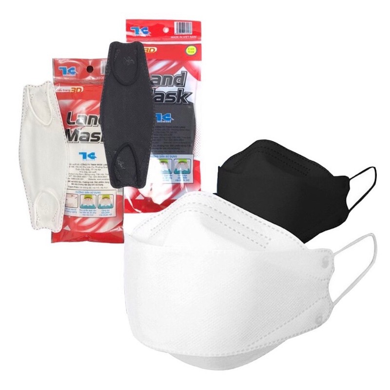 3D LAND MASK VIP ĐỎ Bịch 6 cái | BigBuy360 - bigbuy360.vn