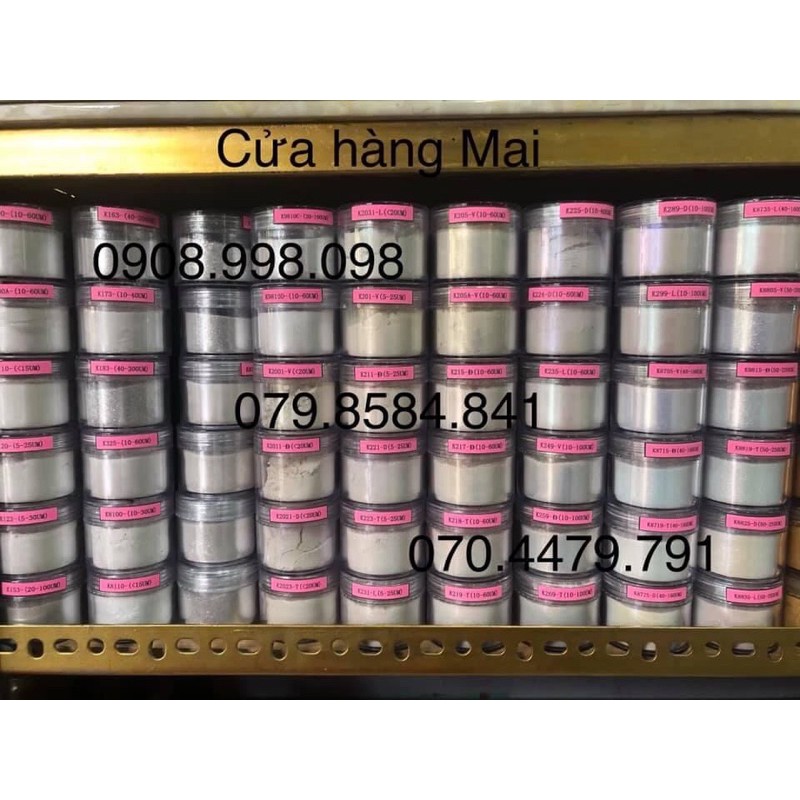 100gr Bột màu nhủ metalic