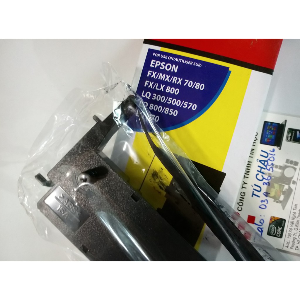 Mực in VIET TONER RIBBON EPSON LQ300: LQ - 300+ (300+II) - LQ800/300, 12.7*8m - Black