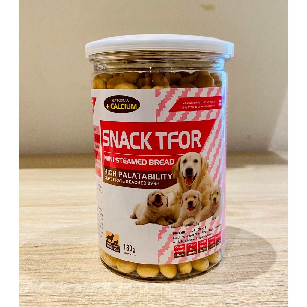 Bánh thưởng cho chó TFor Snack cho chó hộp 180g