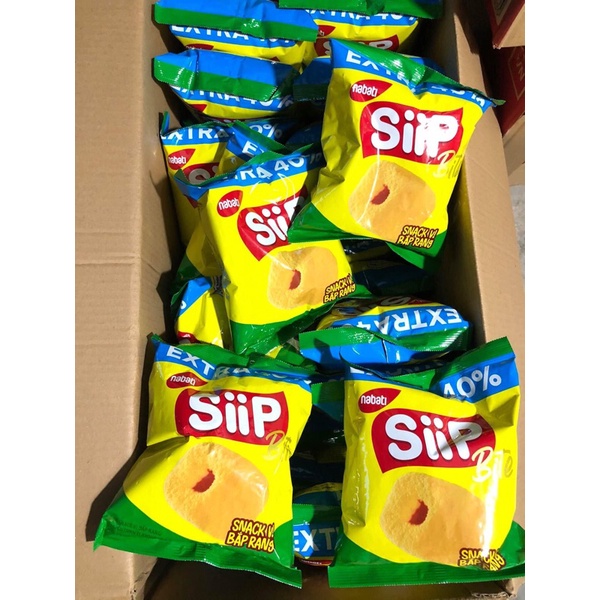 (3 Vị) Bánh Snack Nabati Siip Bite 40g (Socola , Phô mai, Bắp)