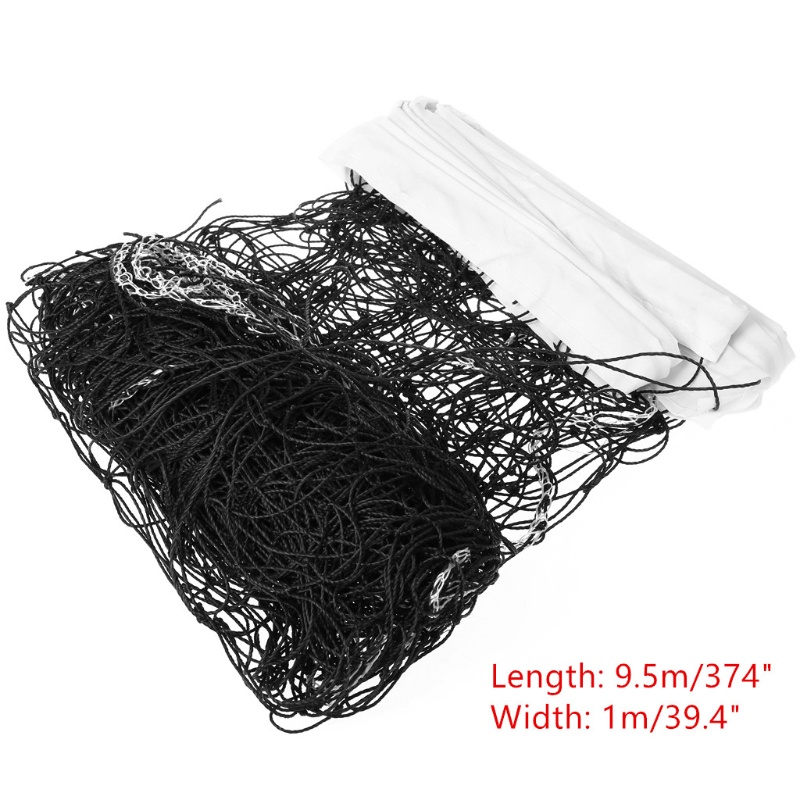 Lưới Đánh Cầu Lông / Tennis Tiêu Chuẩn 9.5x1m Bằng Polyethylene Chất Lượng Cao