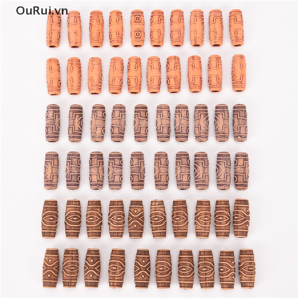 Bộ 10 Kẹp Tạo Kiểu Tóc Dreadlock Tây Tạng