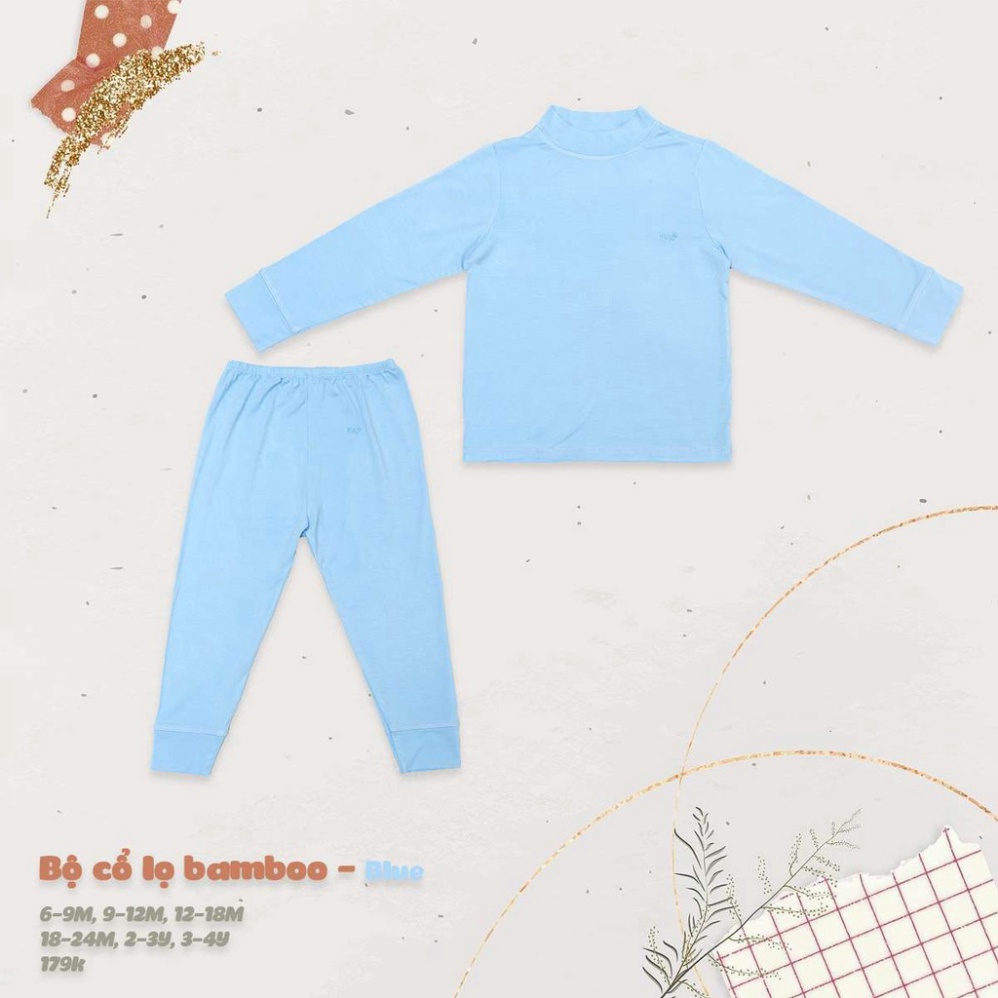 Bộ quần áo cổ lọ sơi tre Nature Wear