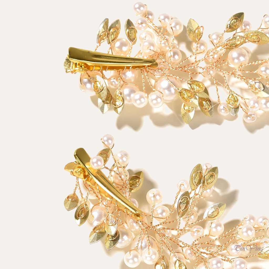 GETNOIVAS Lược Cài Tóc Hình Kim Cương Pha Lê Bền Và Cổ Điển Cho Cô Dâu