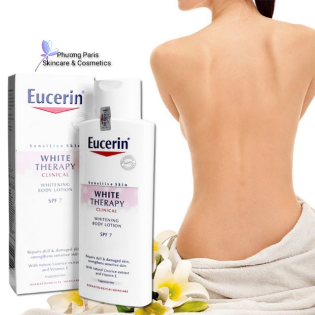 Sữa Dưỡng Thể Làm Sáng Da Eucerin White Therapy Body Lotion SPF 7 (250ml)