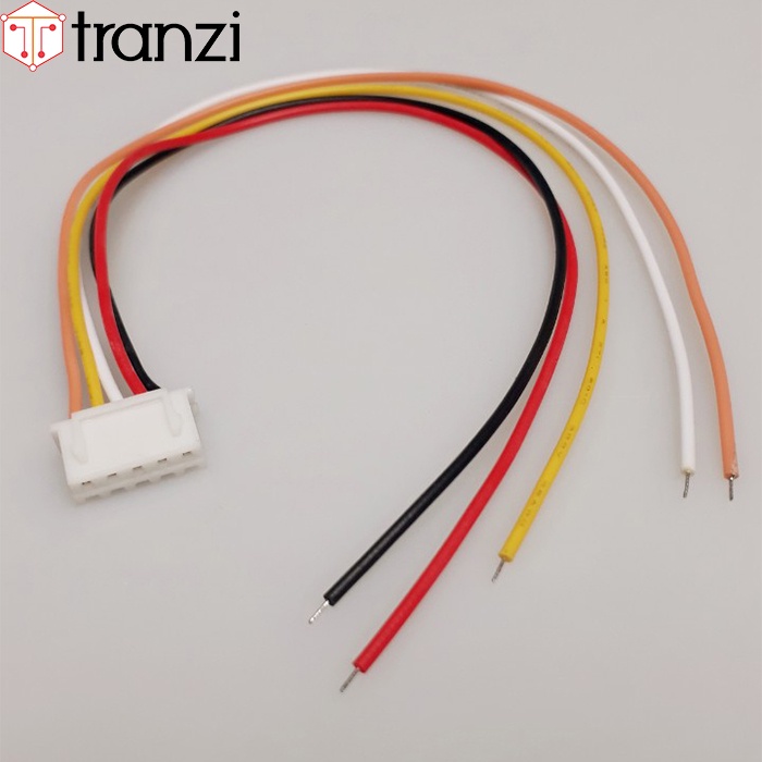 Dây cắm header 2.54mm XH2.54 5P 22AWG 20cm 1 đầu bấm - túi 5 cái