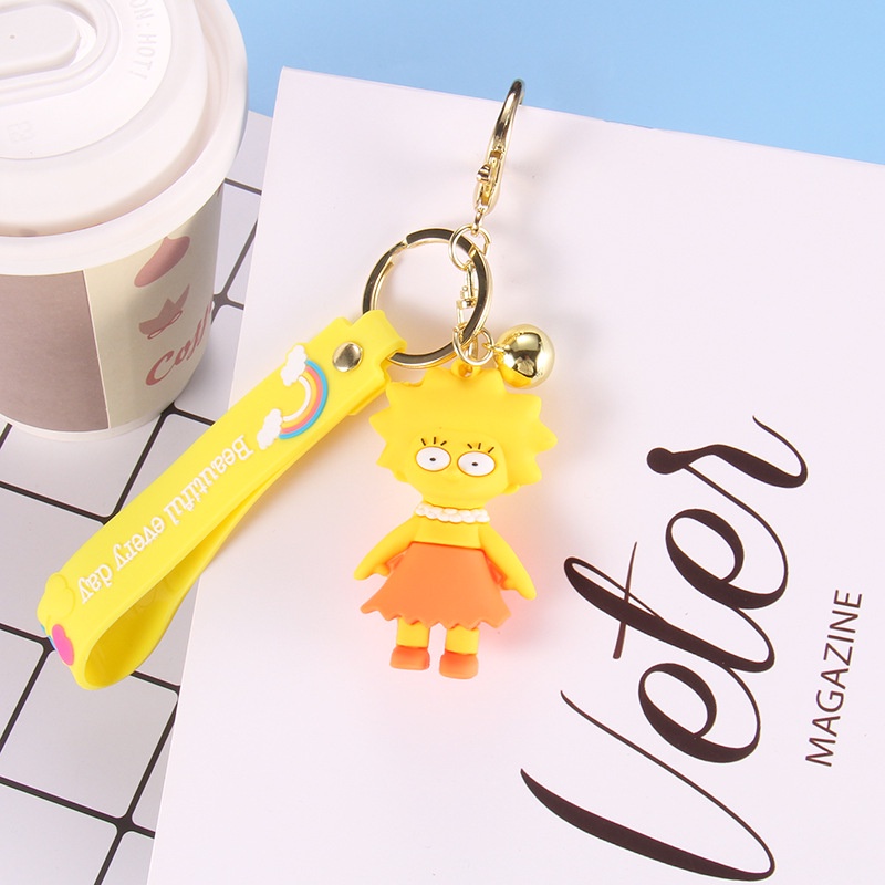 Móc Khóa Hình Hoạt Hình Simpsons Đáng Yêu