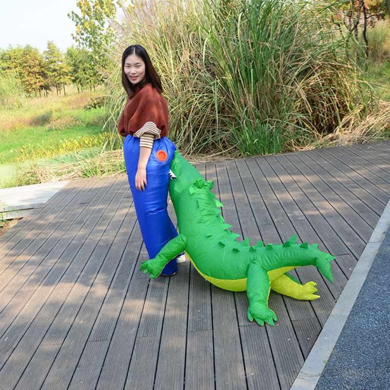 Bộ đồ hóa trang cá sấu bơm hơi vui nhộn cho người lớn | BigBuy360 - bigbuy360.vn