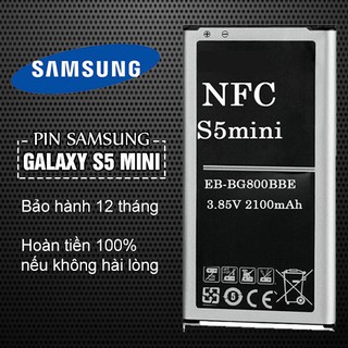 Pin Samsung Galaxy S5 Mini Bảo hành 12 tháng, Hoàn tiền 100% nếu không hài lòng