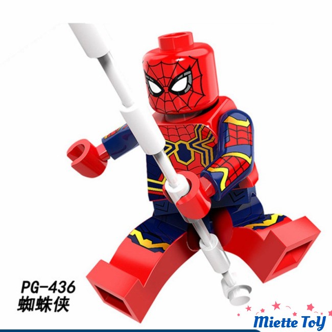 Set mô hình siêu anh hùng Marvel Spiderman Far From Home thu nhỏ đồ chơi cho trẻ em