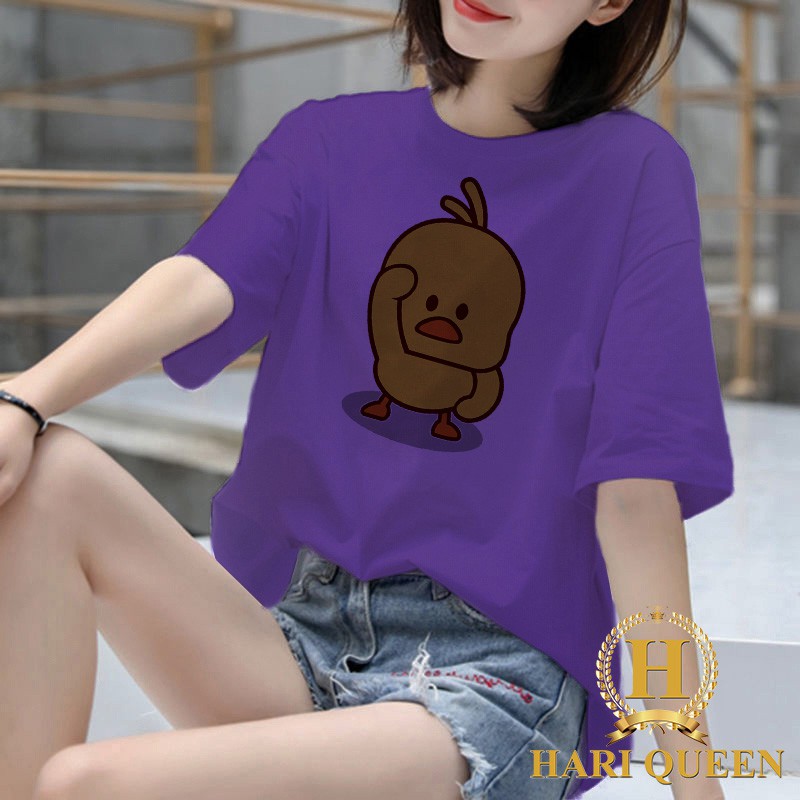 Áo phông 1 vịt chào cờ nhiều màu HARI0520