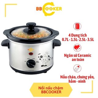 Nồi nấu cháo , hầm chậm , cho bé BBcooker 4 dung tích - MOMO