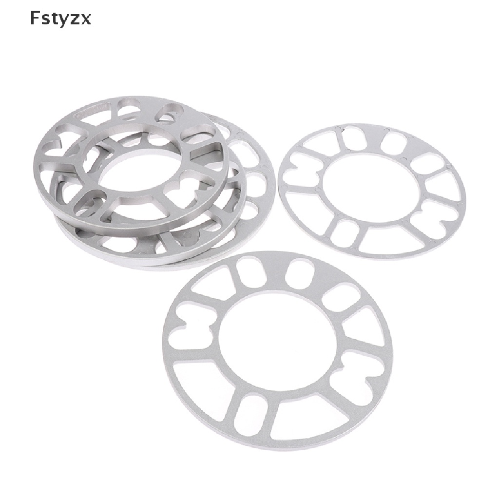 Miếng đệm bánh xe ô tô bằng hợp kim nhôm kích thước 3/ 5/ 6/ 8 / 10mm